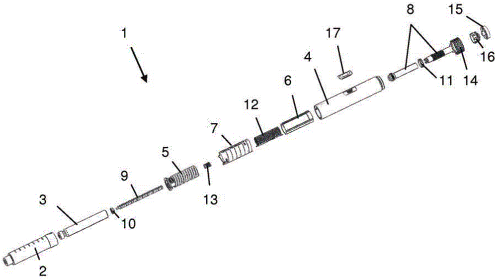 Drive mechanism and injection device herewith