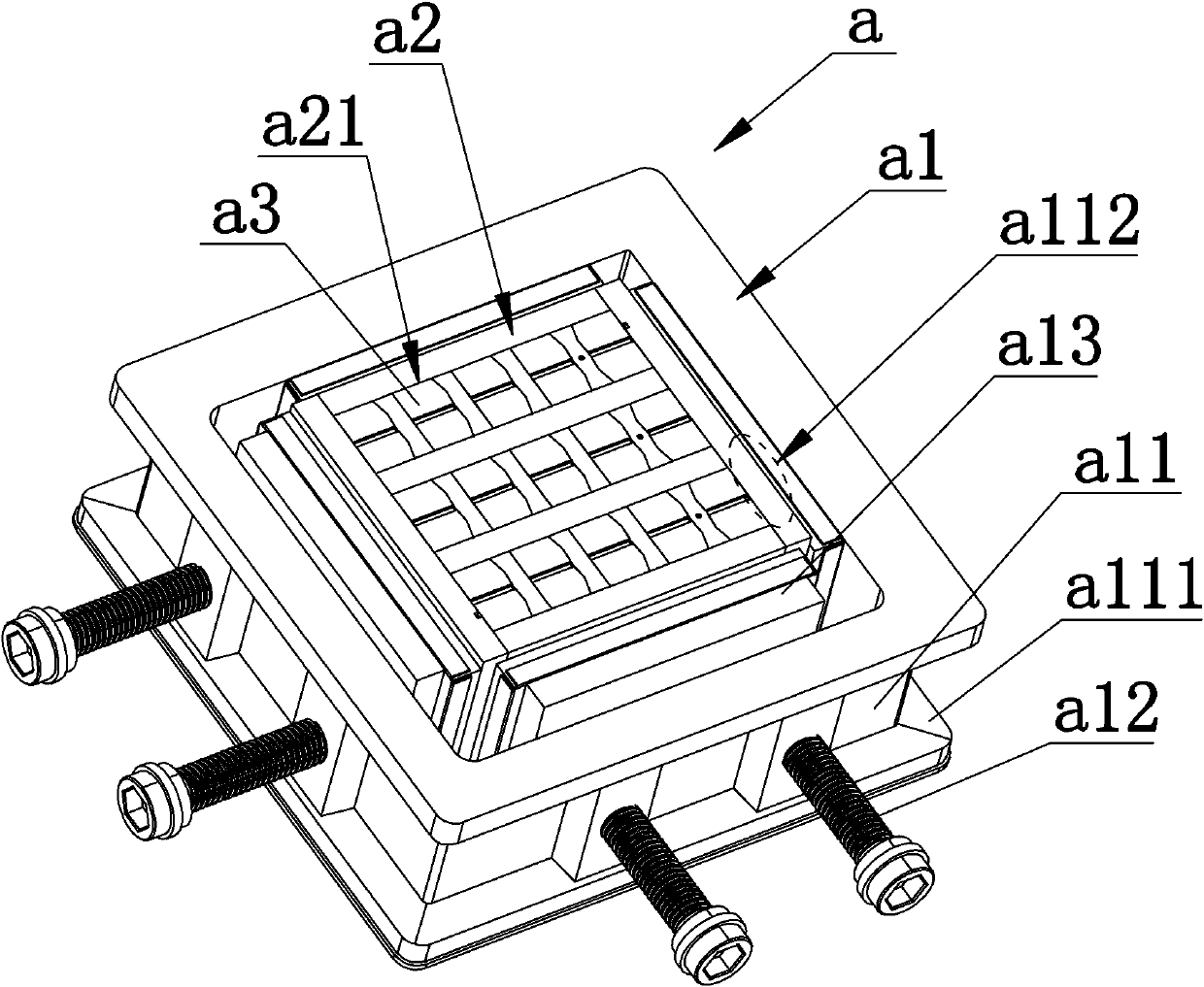 Automatic die dismantling and mounting method suitable for diamond knife head die