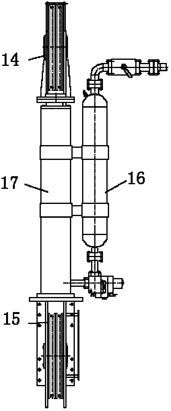 Marine drilling riser tensioning system