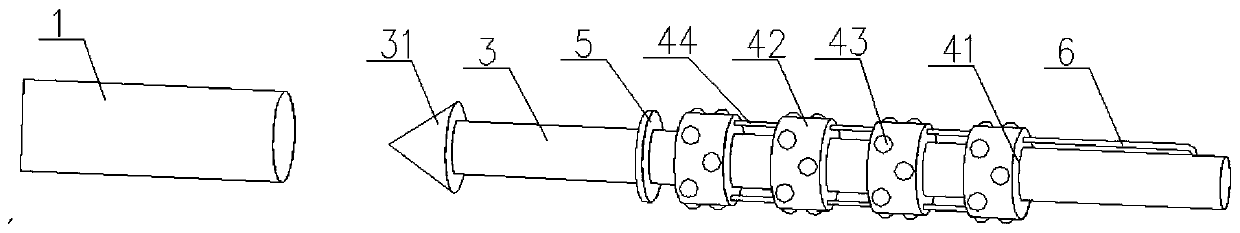 Device for draining and reinforcing the slope of existing expressway and construction method thereof