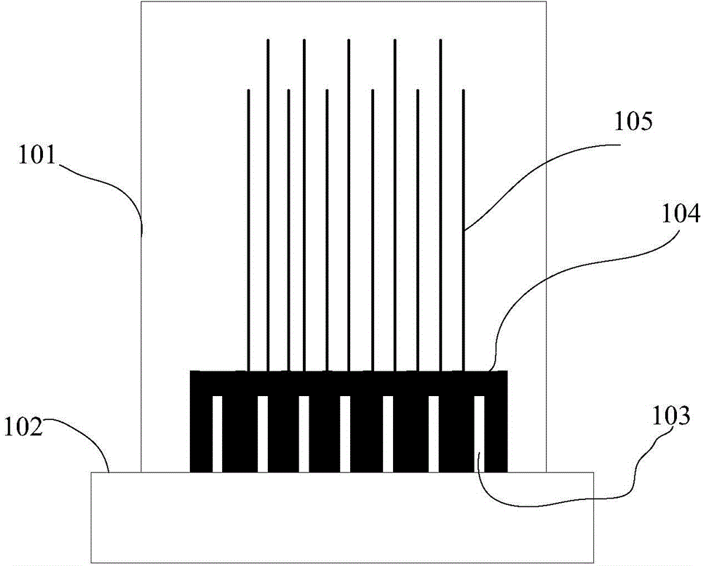 3D (Three-dimensional) microfilament electrode array fixing device and 3D microfilament electrode array cutting method