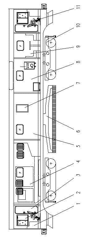 Sand removal engineering truck