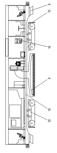 Sand removal engineering truck