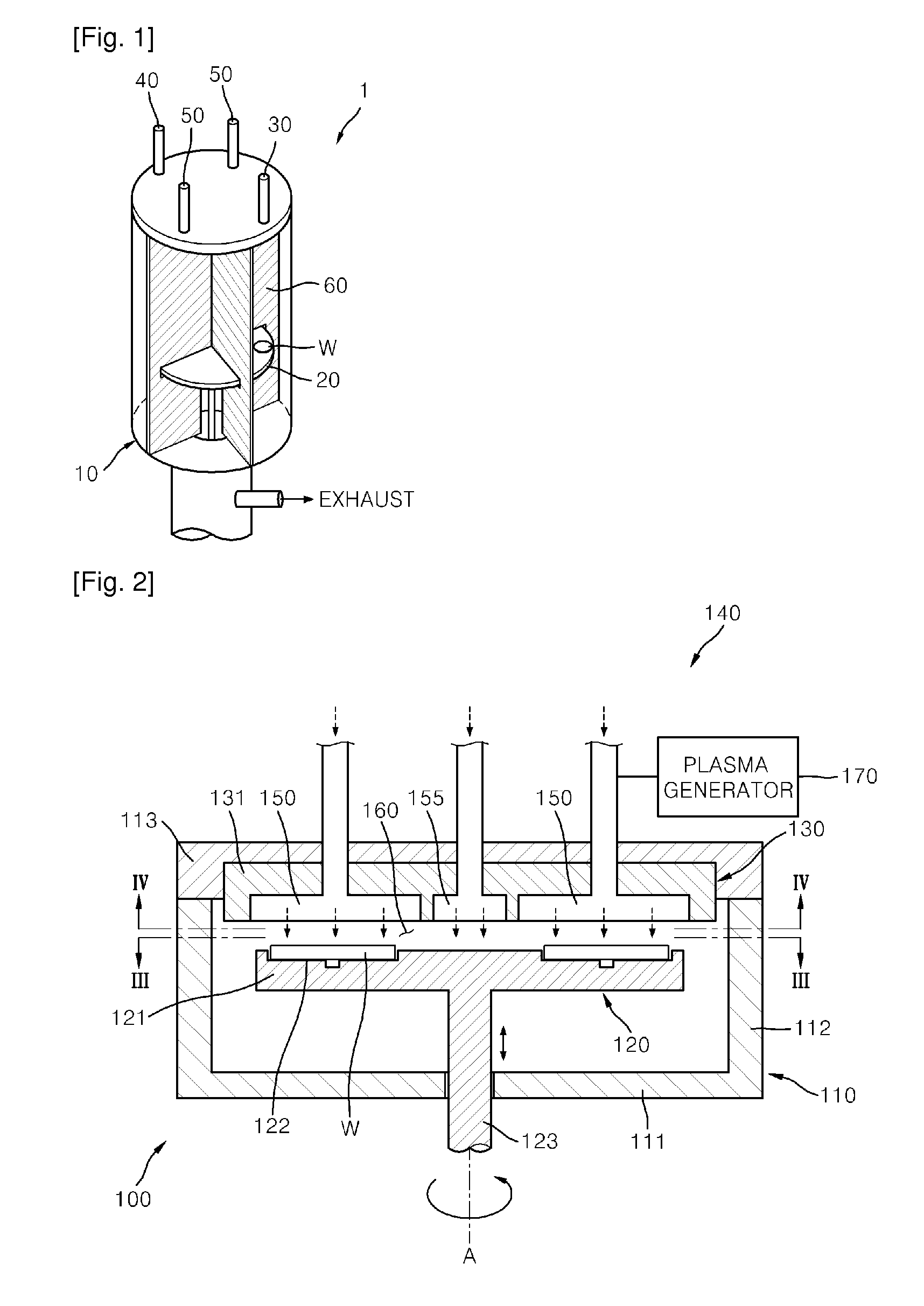 Apparatus, method for depositing thin film on wafer and method for gap-filling trench using the same