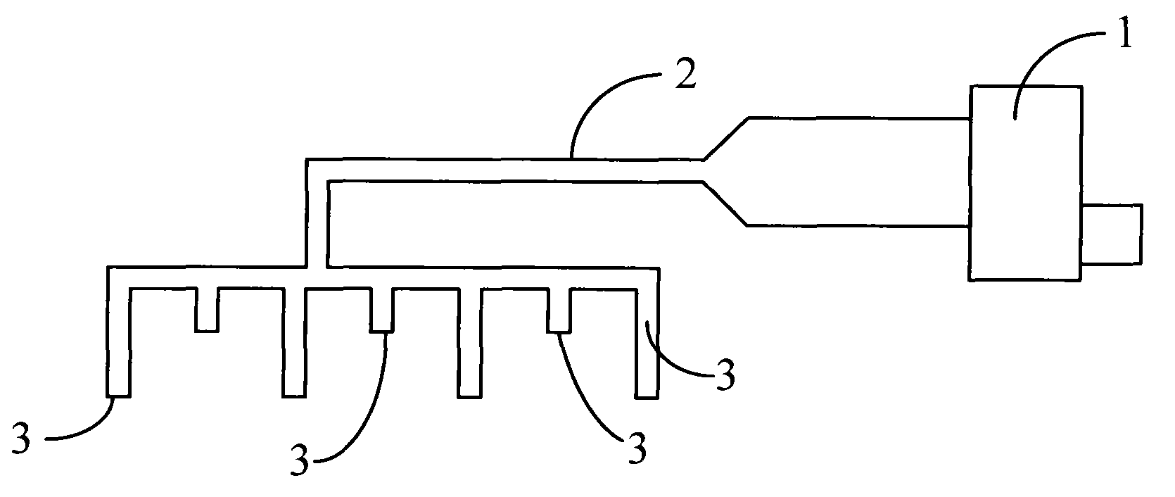 Split fume exhauster