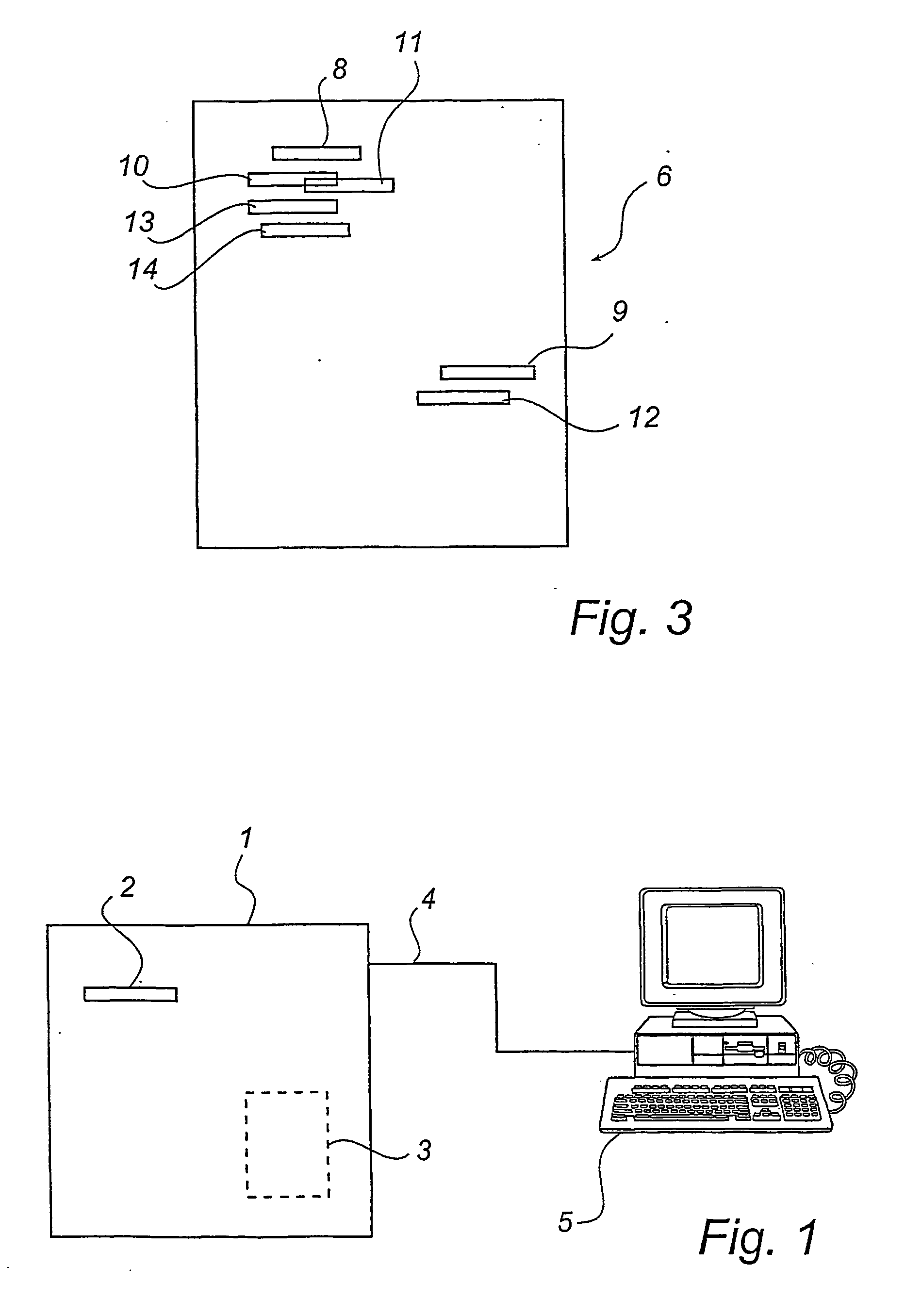 Device and method for fingerprints supervision