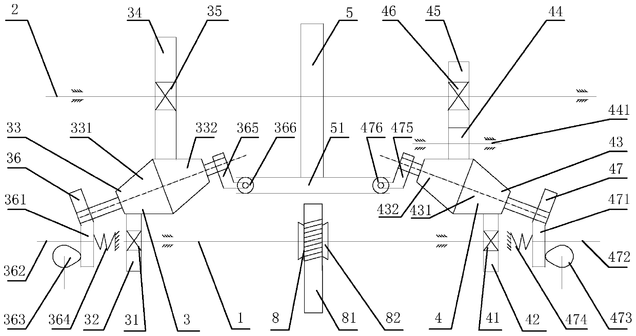 Continuously variable transmission and human body power generation device