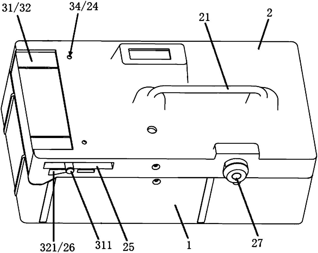 Movable ballot box and ballot bin for same