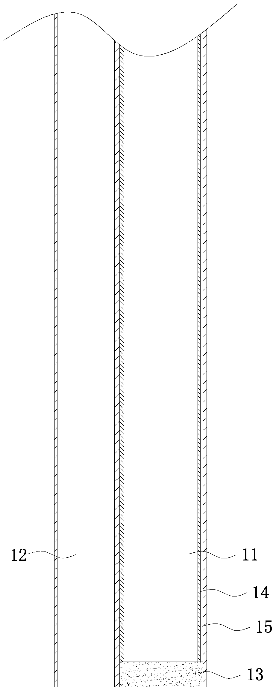 Endoscopic surgery device, application method thereof and barrel bolt manufacturing process