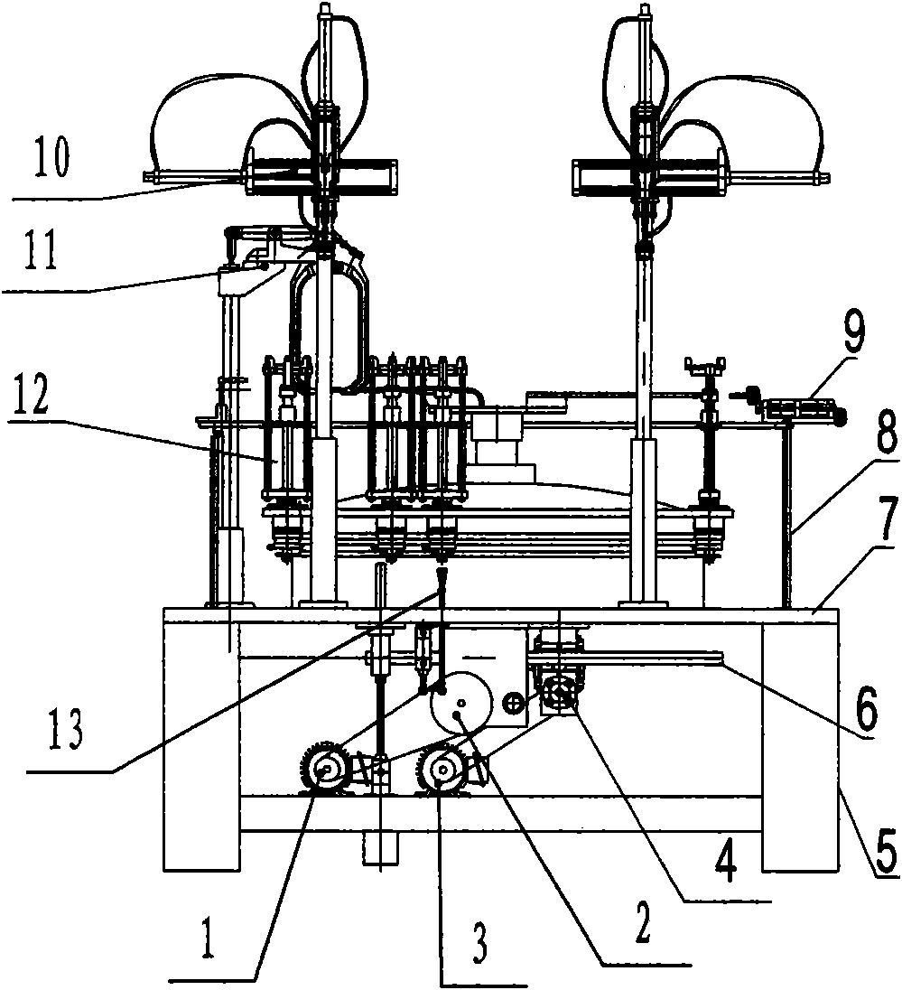 Full-automatic electrodeless lamp sealing machine