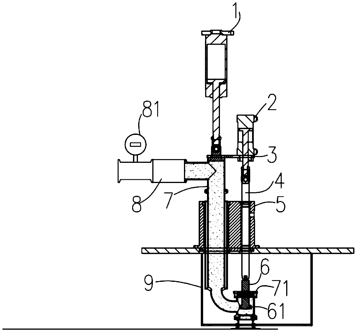 Sterile filling device