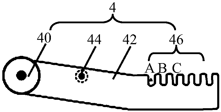 Tensioning feeding mechanism and ink jet printer