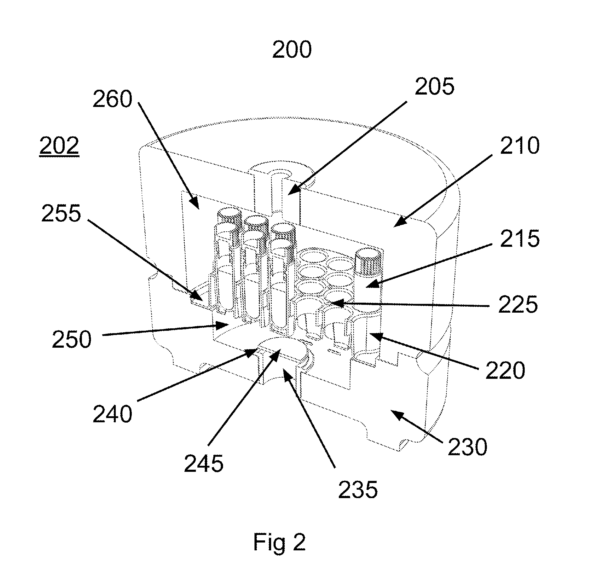 Ventilation assisted passive cell freezing device