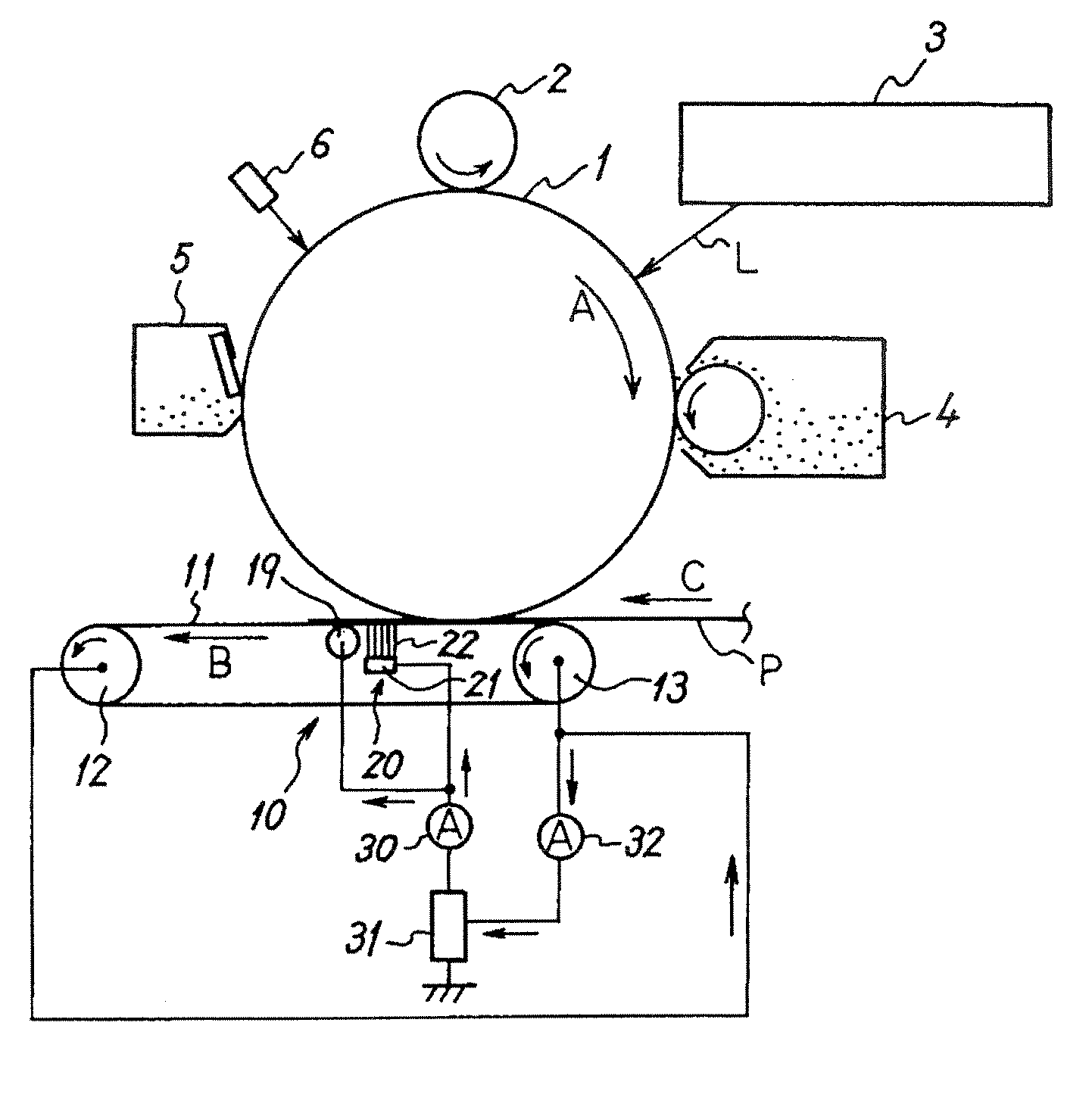 Brush member and transfer device and image forming apparatus using the same