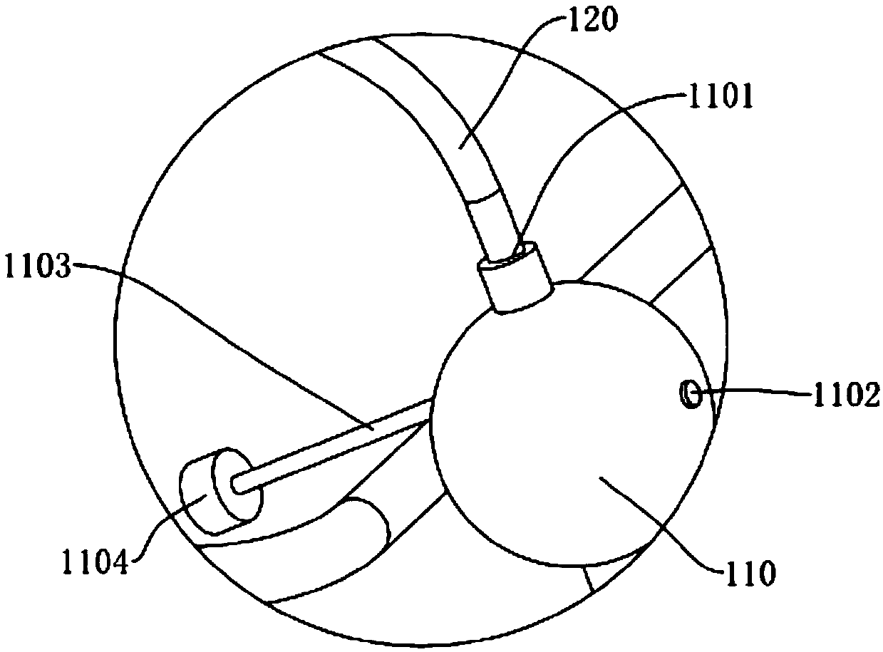 Medical ultrasonic fiberoptic bronchoscope with lavage function