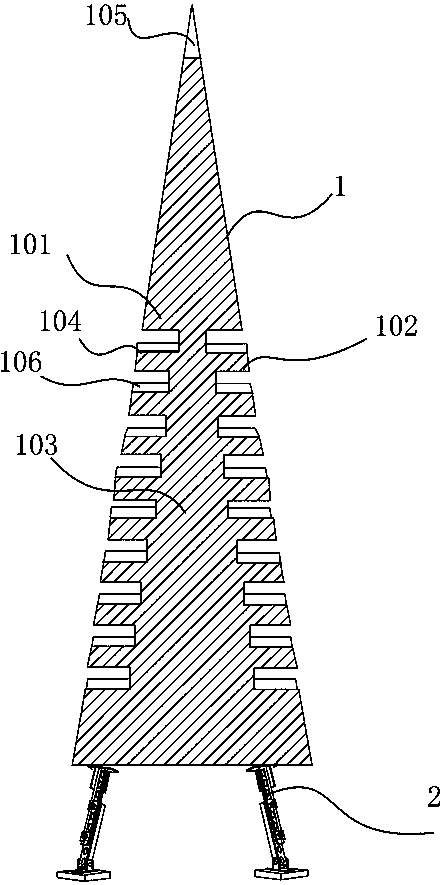 Adjustable three-dimensional planting frame