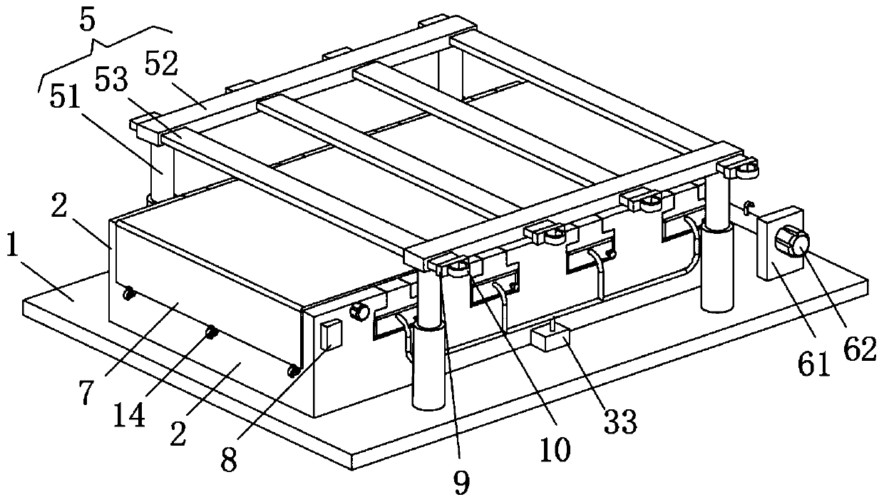 Home sick-bed with convenient replacement of bed sheets