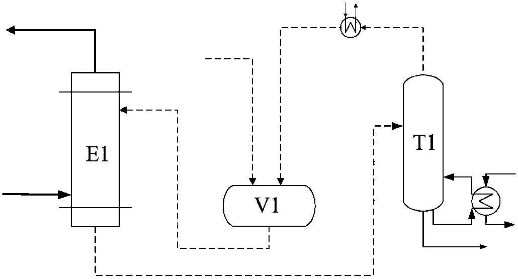 Method for extracting phenolic compounds from coal tar by utilizing ethanolamine