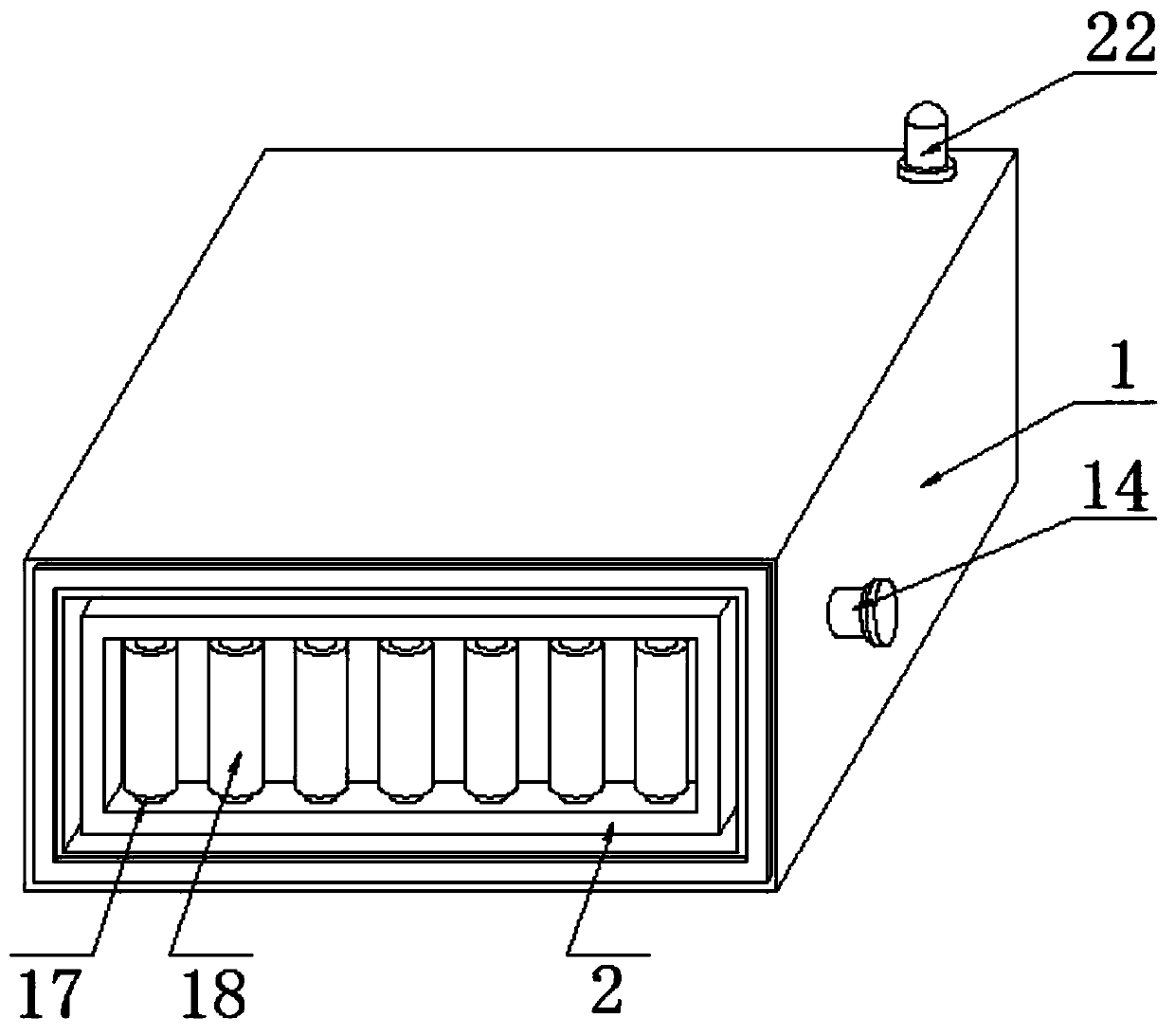 Air regulating device of vehicle-mounted air conditioner