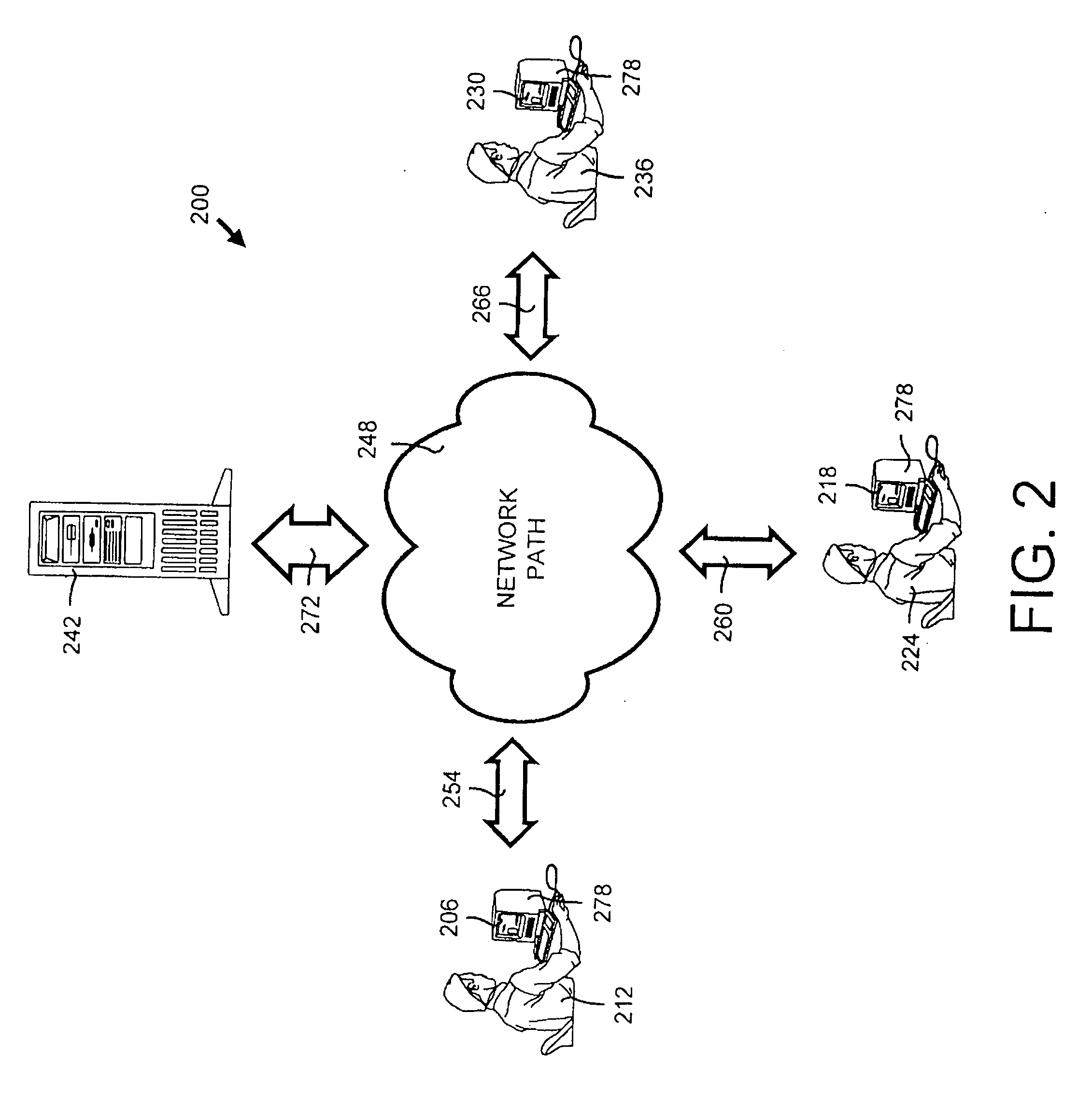 System and method for simulating network connection characteristics