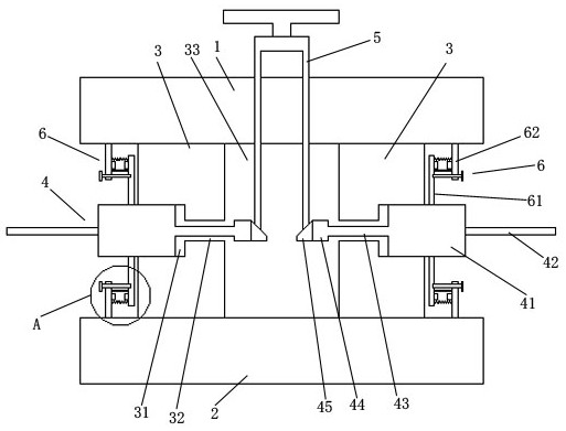 A metal positioning type cutting mechanism