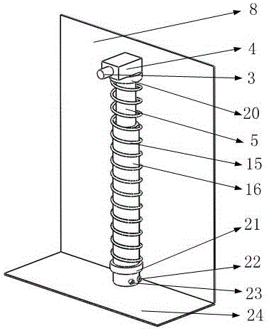 High-voltage anti-icing device based on wire drawing power generation