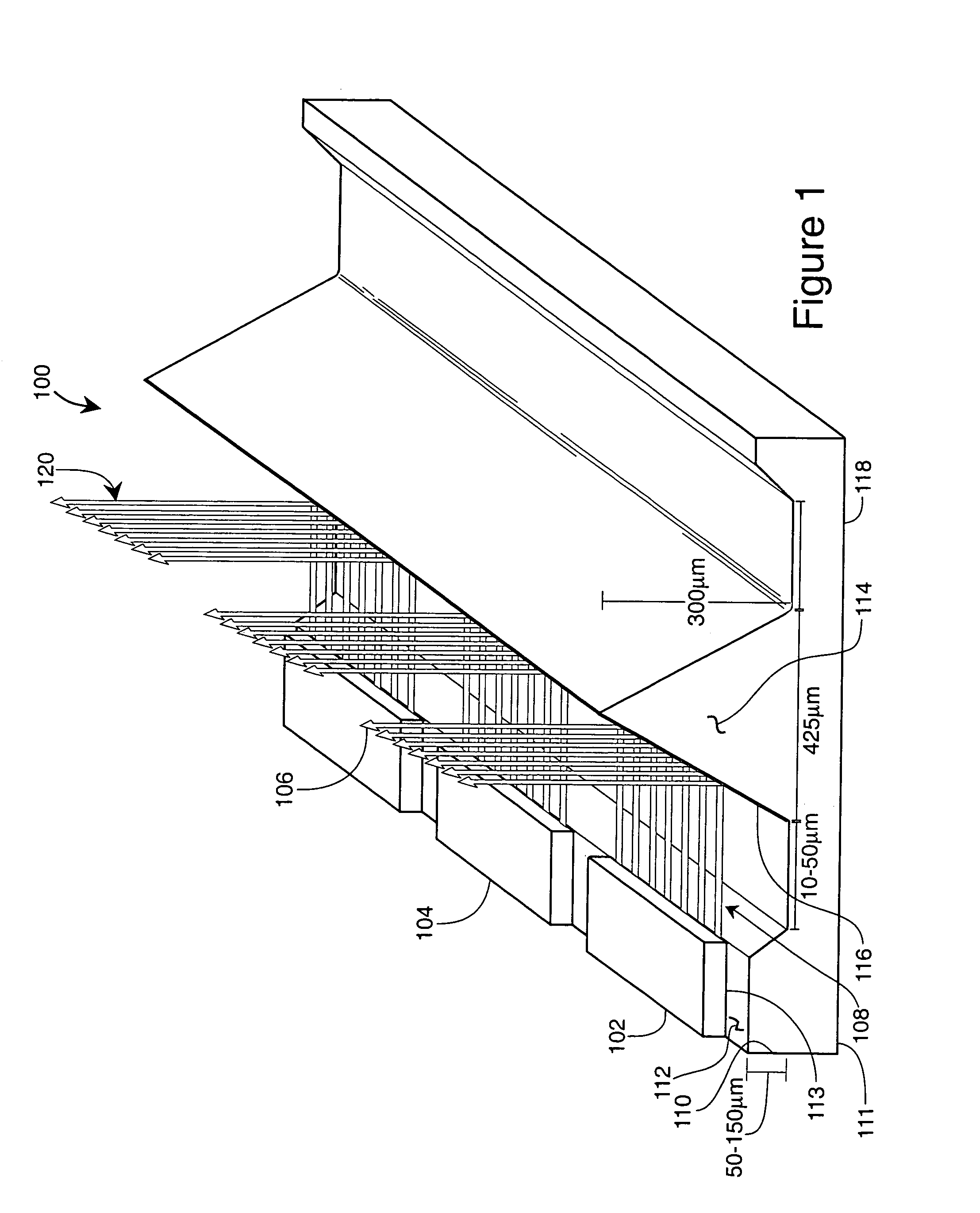 Integrated diamond carrier for laser bar arrays