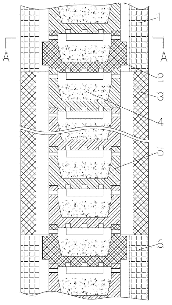 Vertical induction heating continuous carbonization furnace