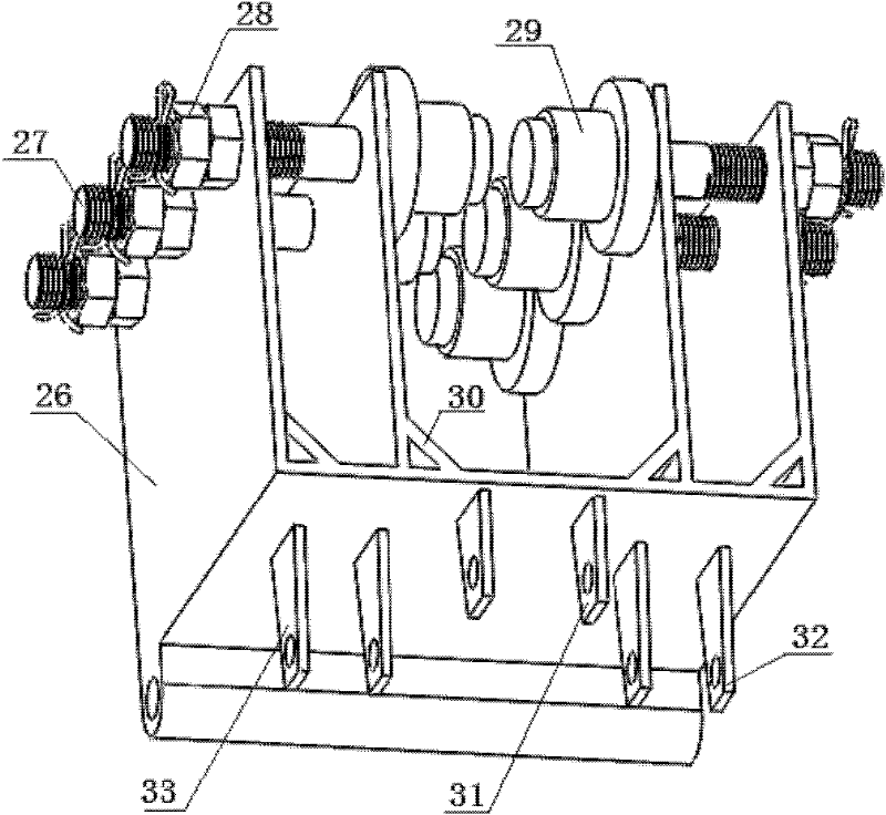 Suspension type driftage temporary supporting device and use method thereof