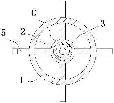 Ground surface collapse monitoring device and method