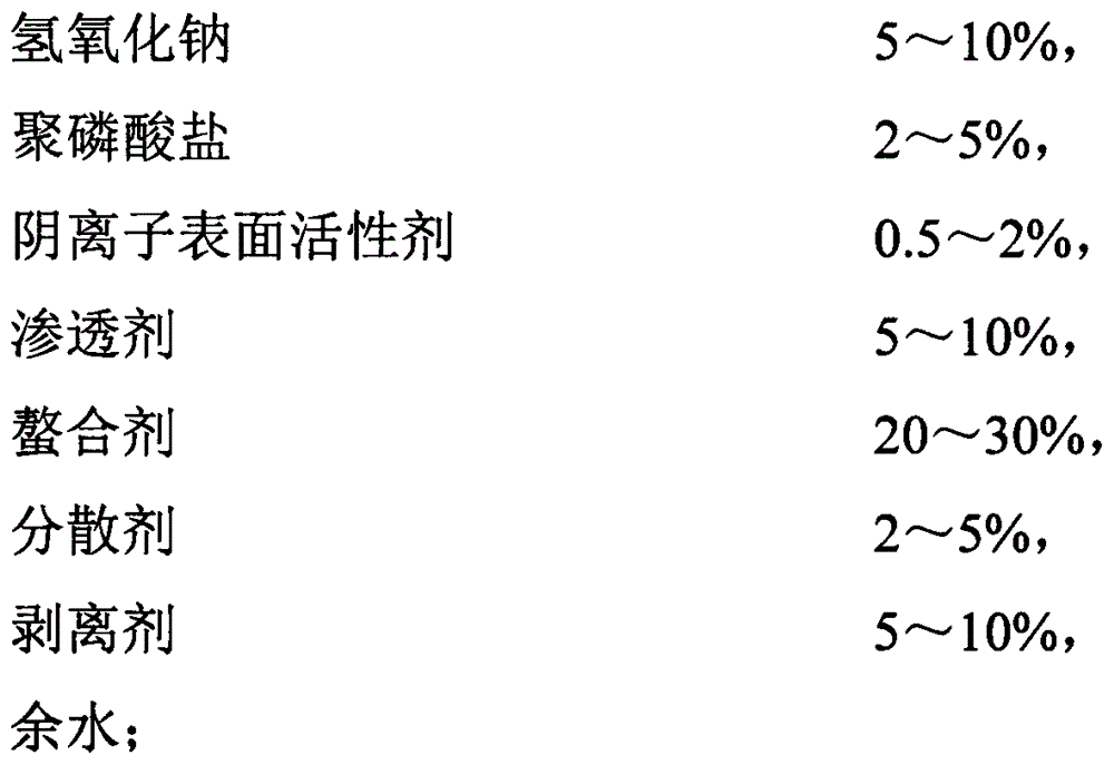 Alkaline cleaning agent and bactericide applicable to ultra-filtration membranes or reverse osmosis membranes