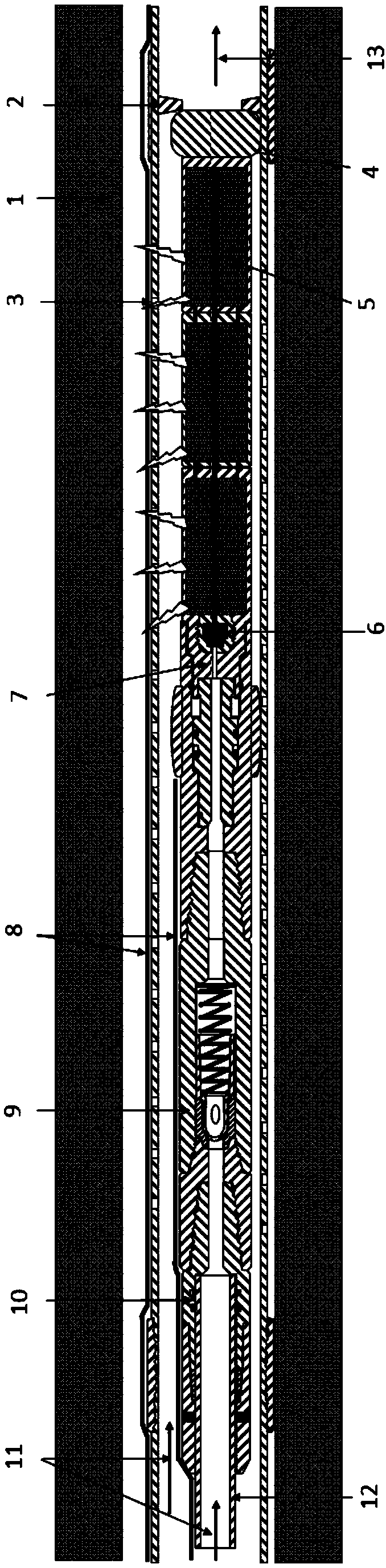 Ignition equipment for underground coal gasification process and its application