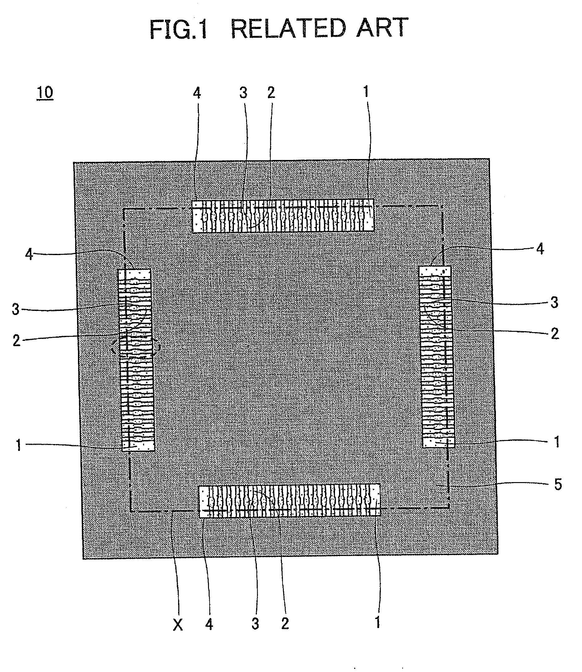 Wiring board, mounting structure for electronic components, and semiconductor device