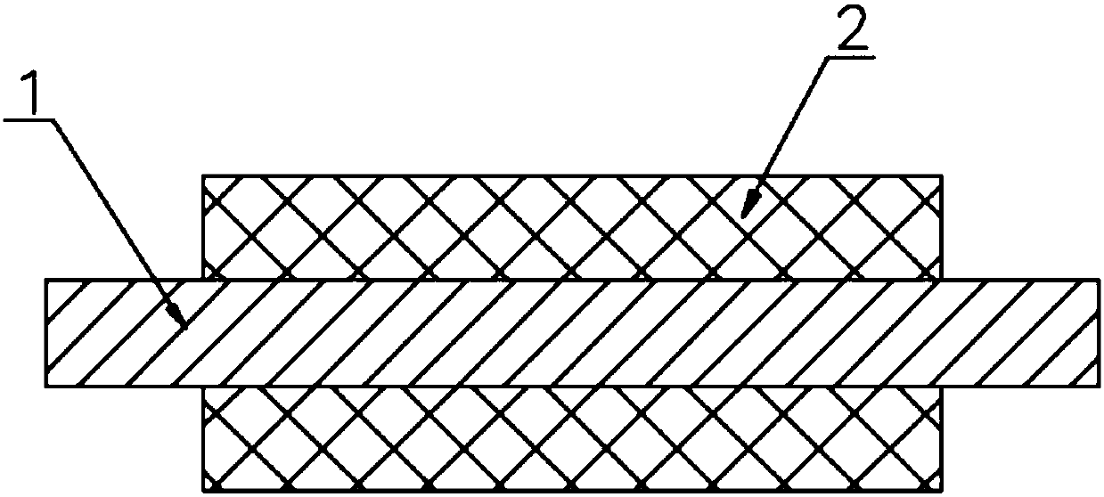 Pressure-resistant anti-shedding rubber roller