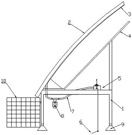 Single pipe type intestine turning machine