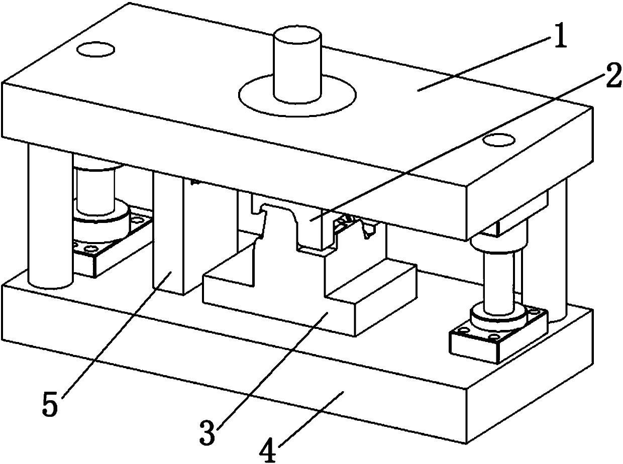 A kind of stamping forming steel plate mold