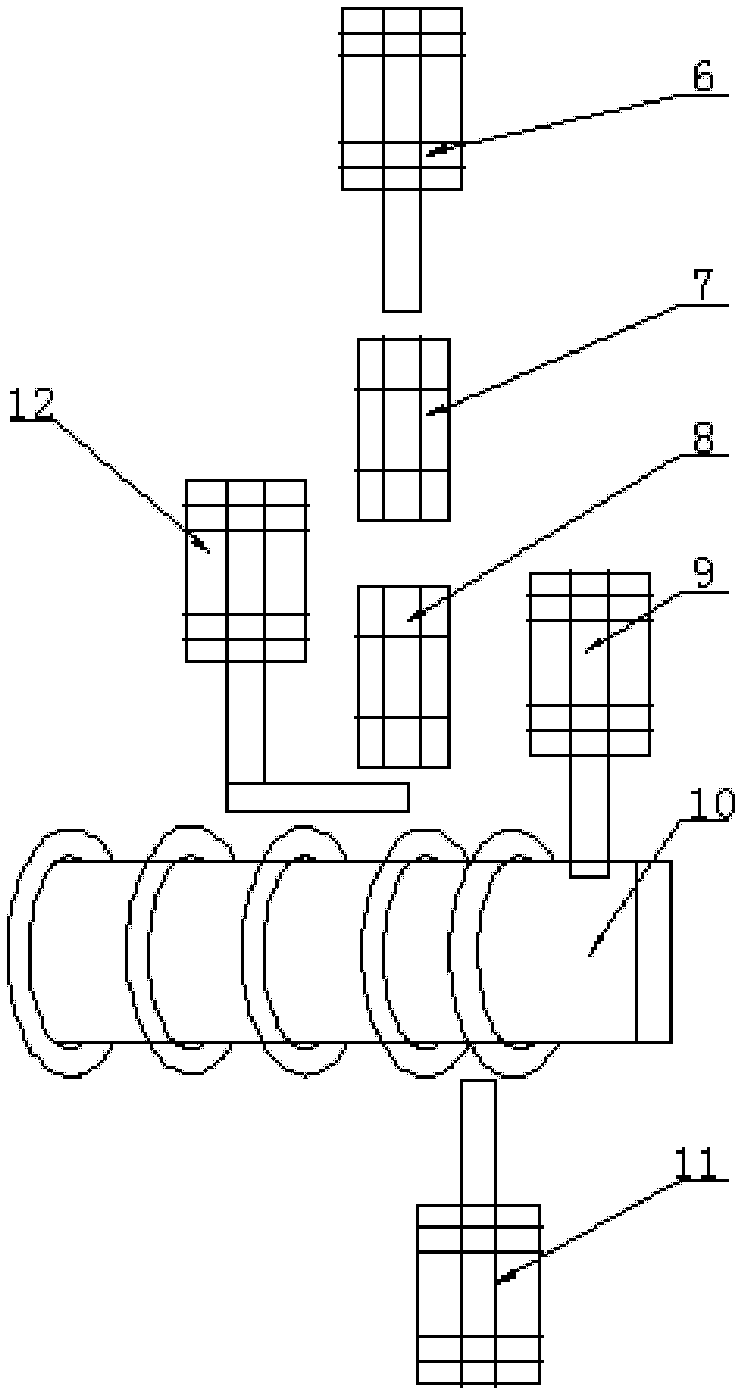 Wall tube with reinforced polyethylene-wound structure as well as manufacturing device and manufacturing method thereof