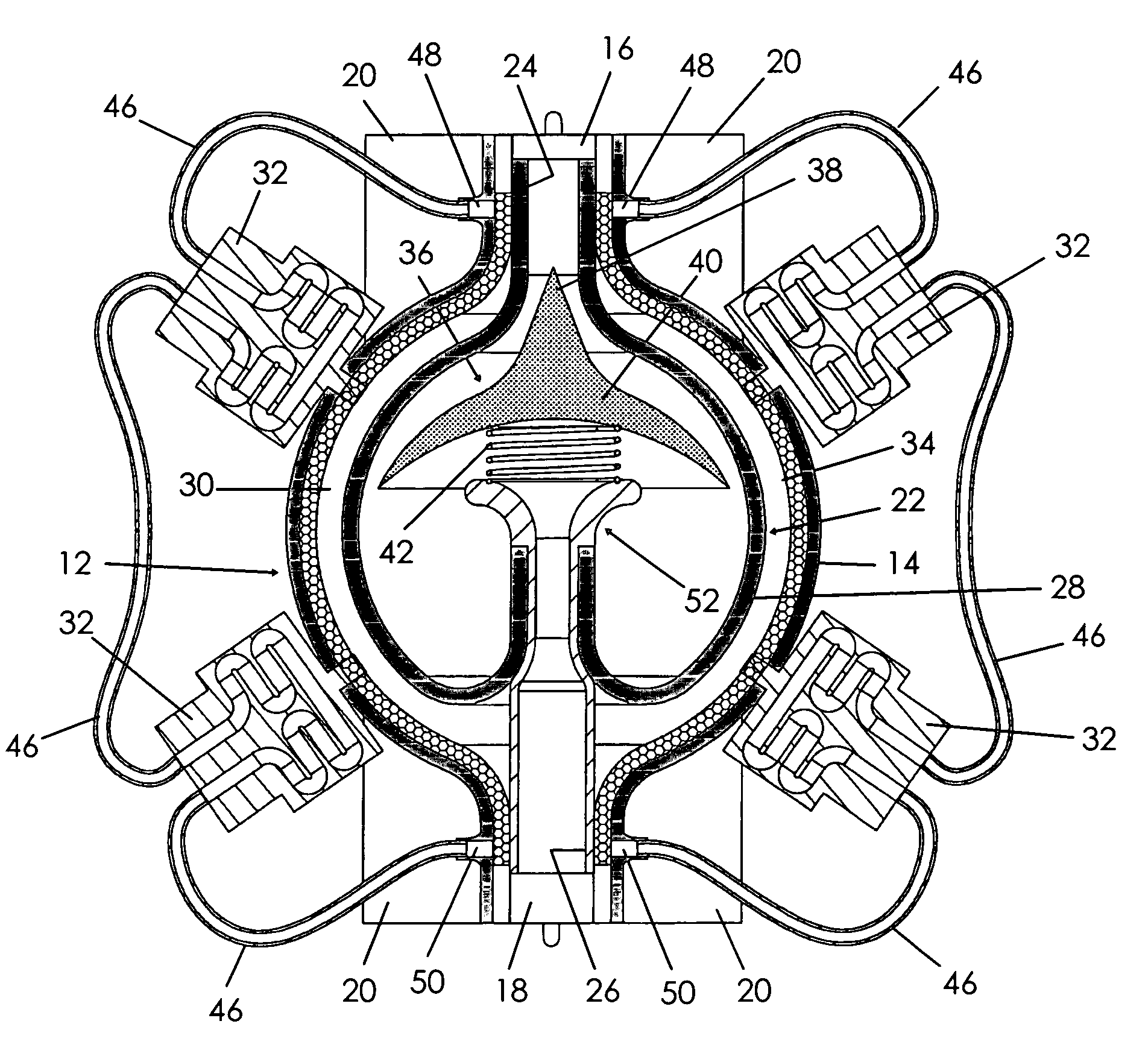 Microwave water heating system