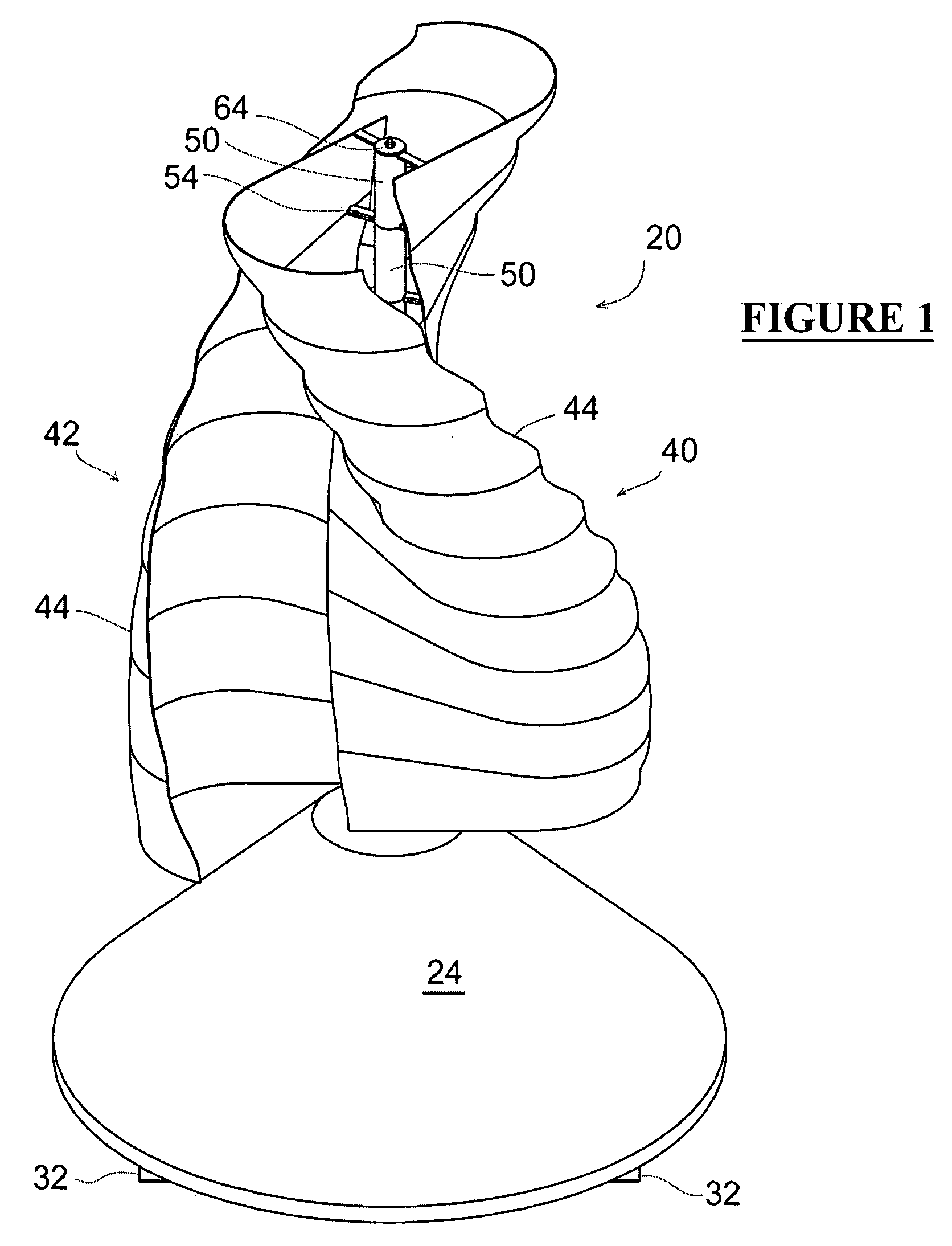 Wind-driven electricity generation device with savonius rotor