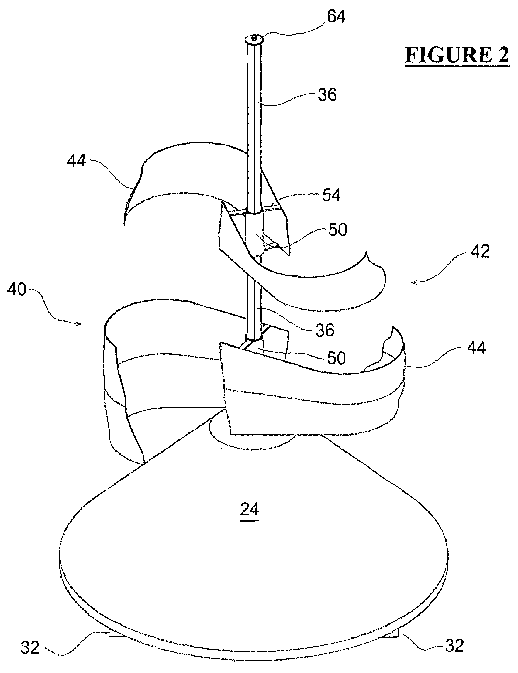 Wind-driven electricity generation device with savonius rotor