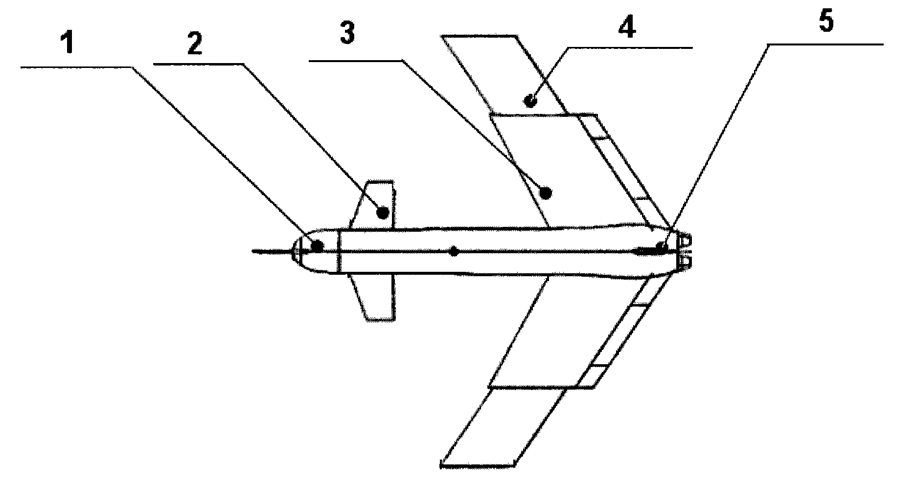 Aerodynamic layout of a canard-swept forward-swept telescoping wing with variable wing area