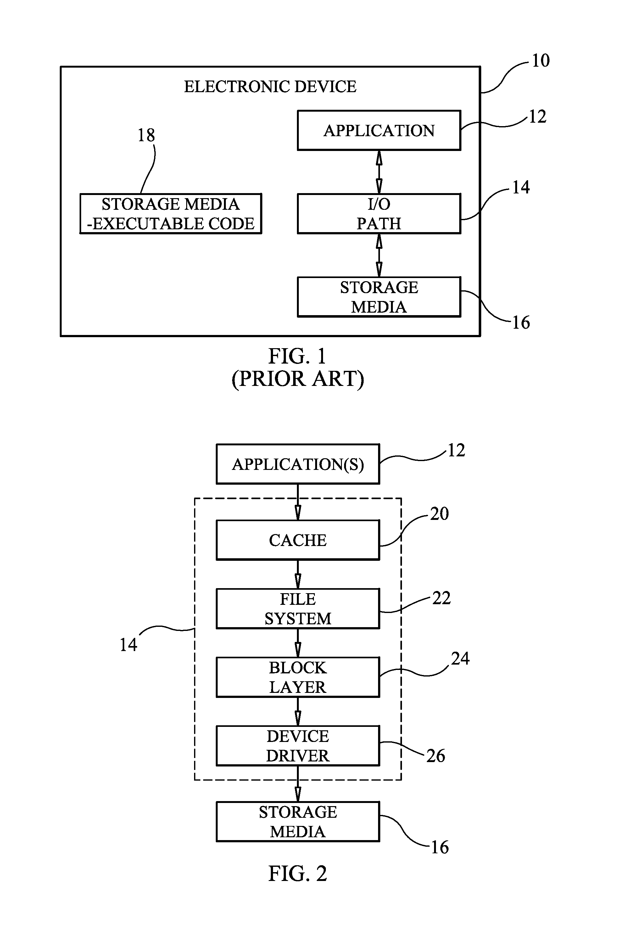 I/O scheduling method using read prioritization to reduce application delay