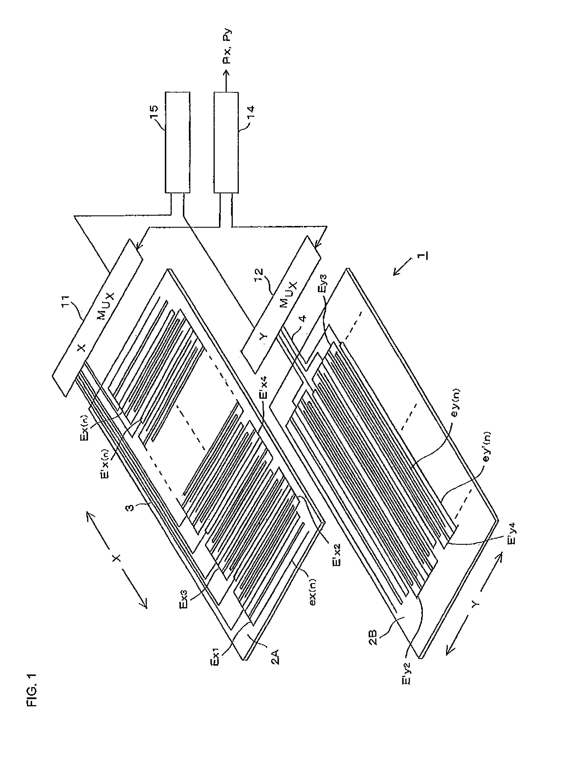 Capacitive touch panel