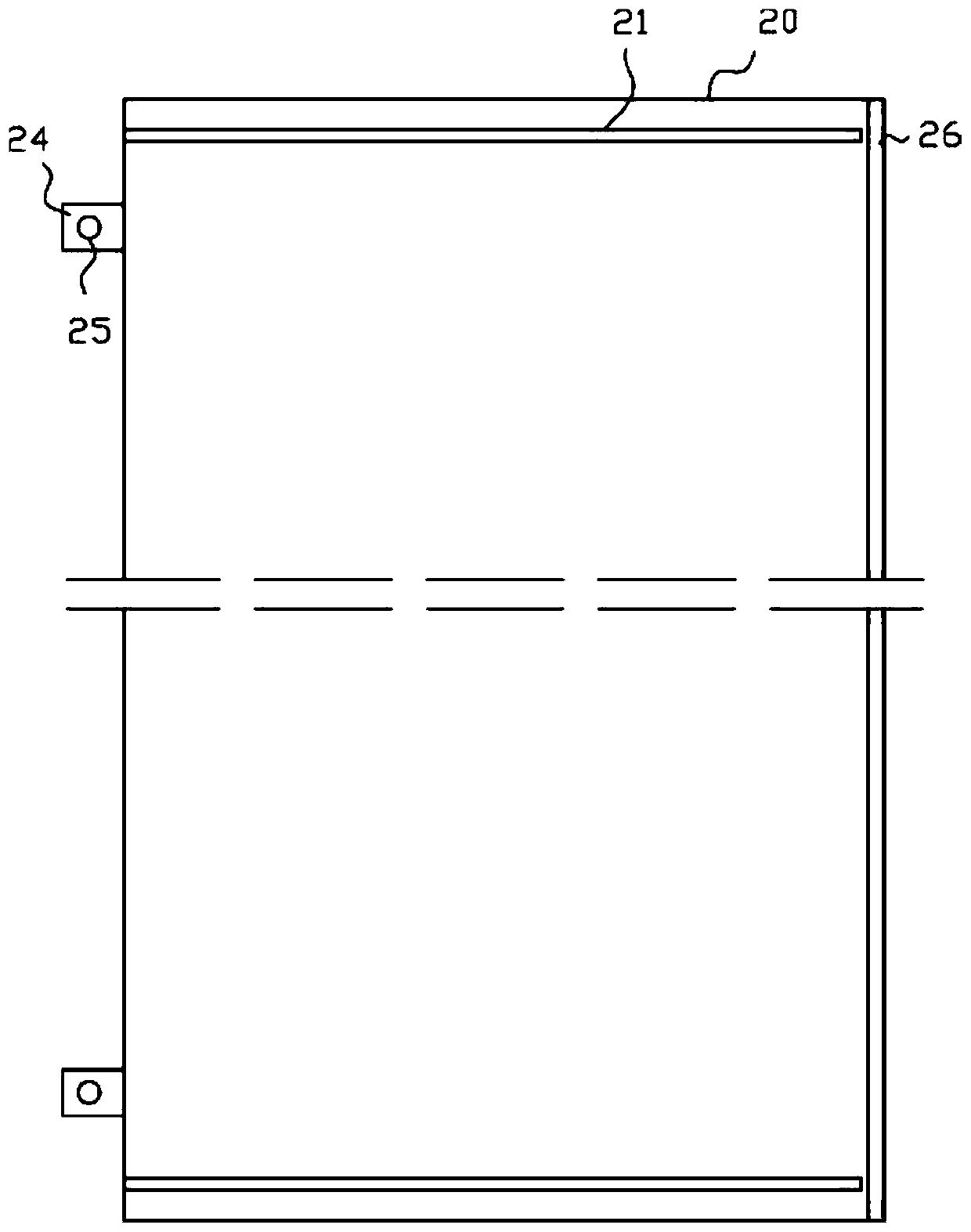 Bed body with stretchable space