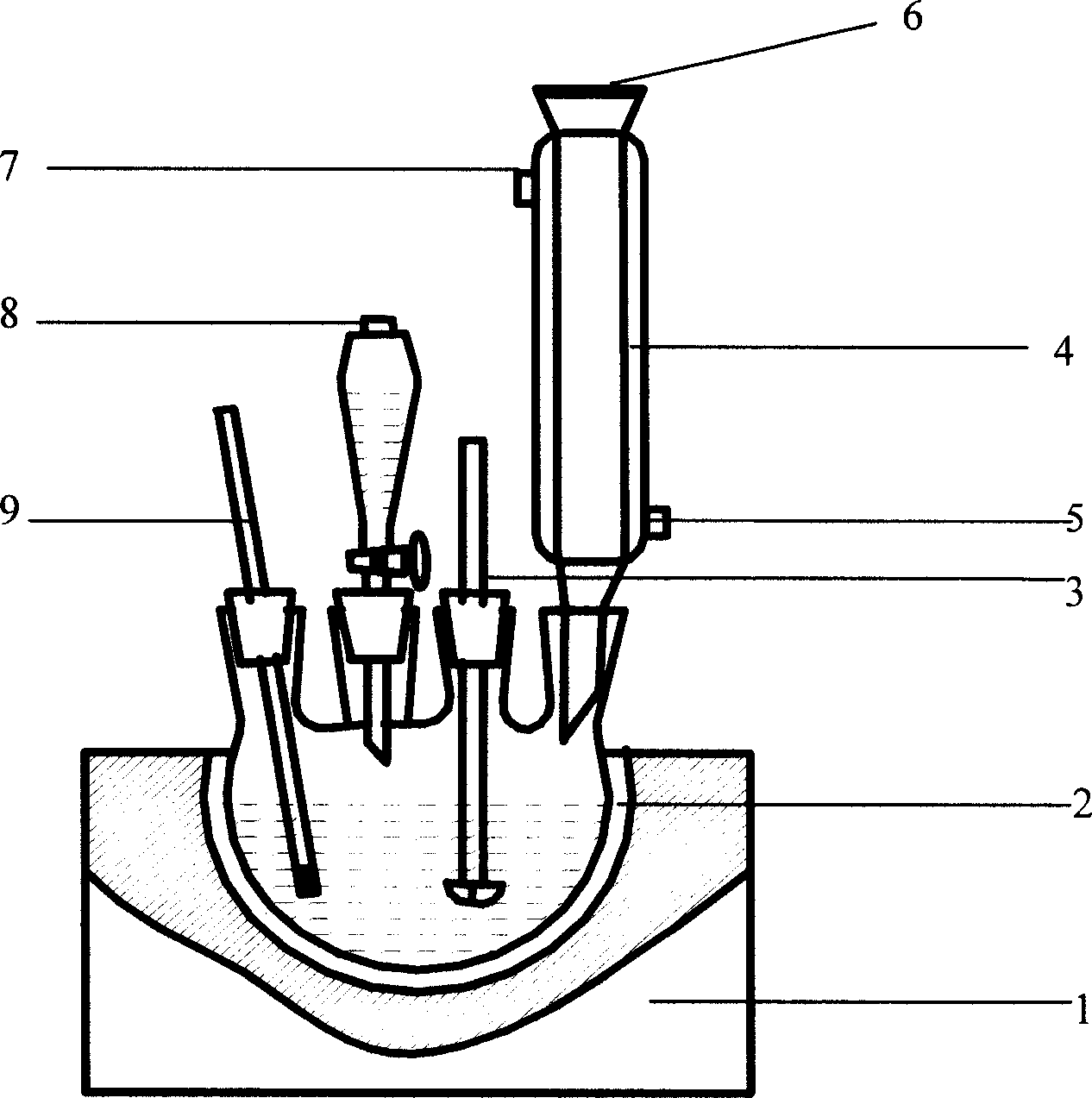 Method for preparing super fine hydrophobic silicon dioxide