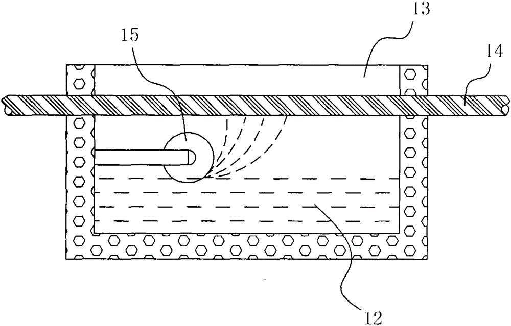 Scientific expedition ship with steel wire rope rust-proof maintaining device