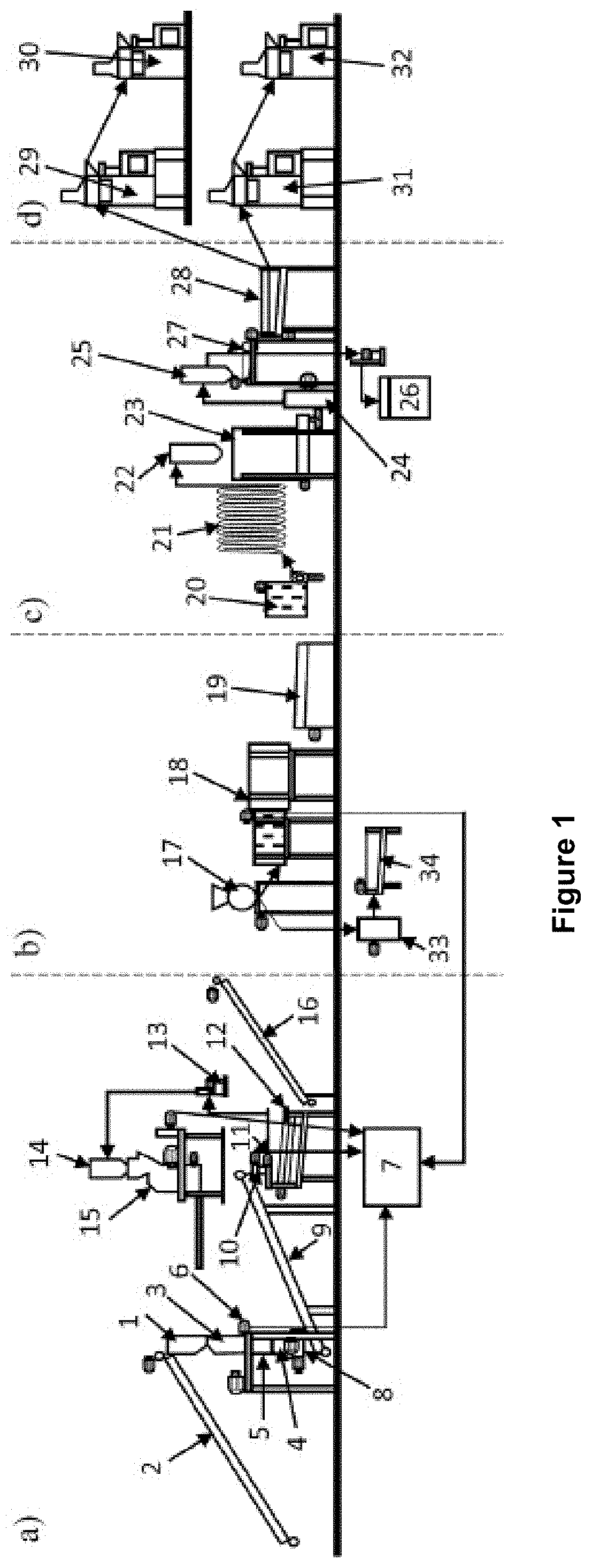 System for physical-mechanical recovery and refining of non-ferrous metals from electronic scrap