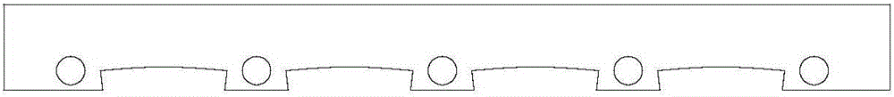 Block type iron core winding method of compact permanent magnet brushless motor