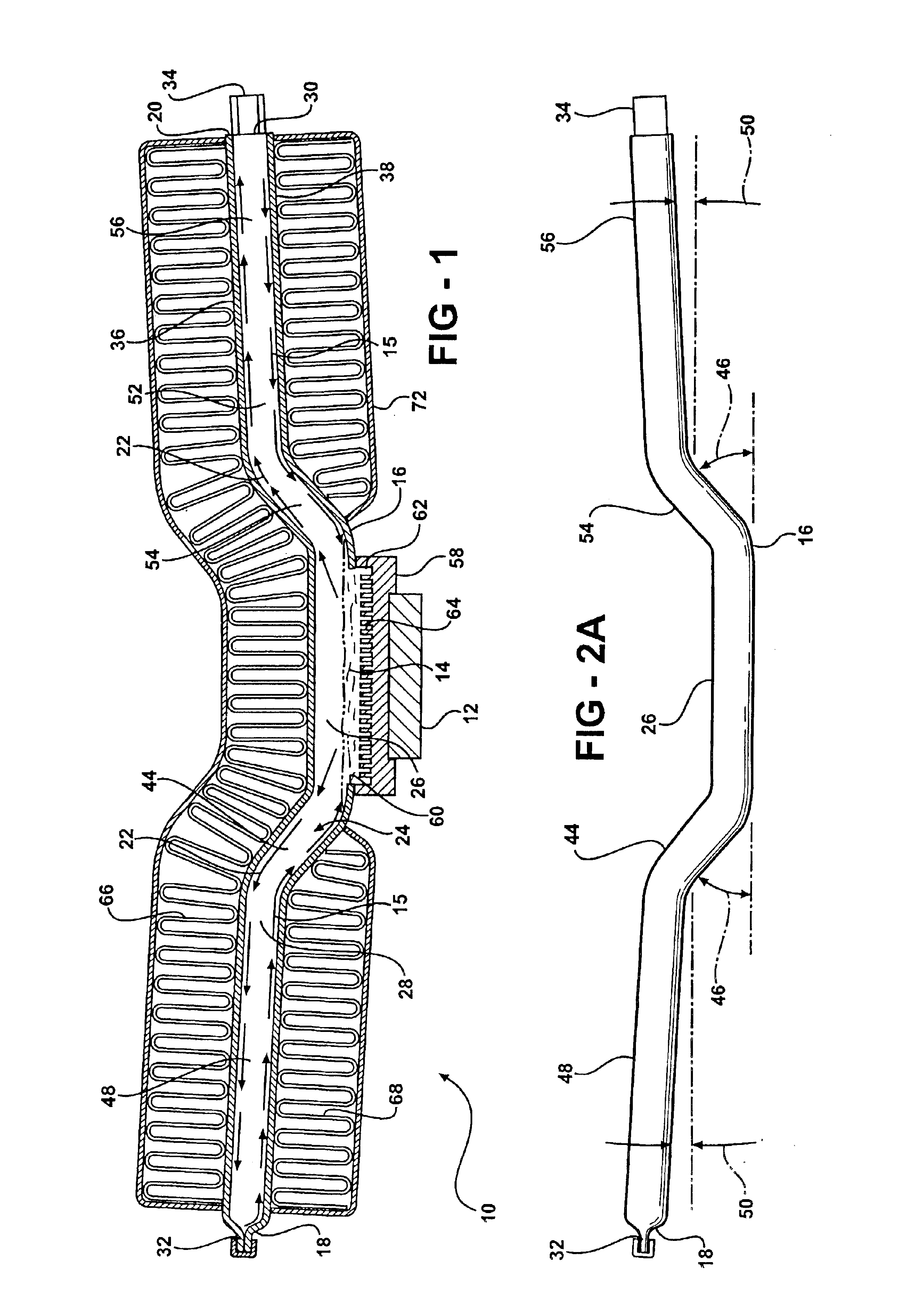 Compact thermosiphon for dissipating heat generated by electronic components