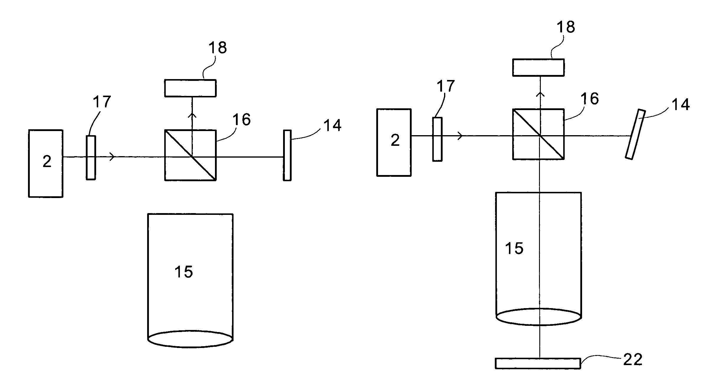 Characterization of transmission losses in an optical system